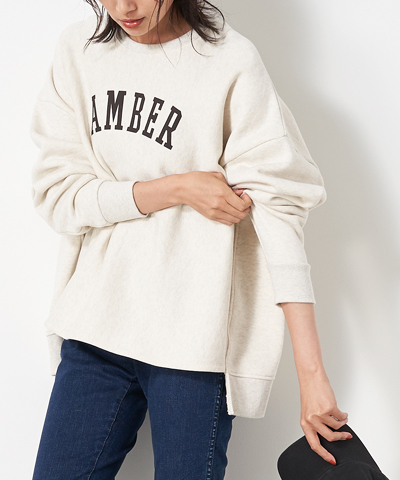 WEB限定再入荷！”AMBER”ロゴスウェット | MICA&DEAL ONLINE STORE